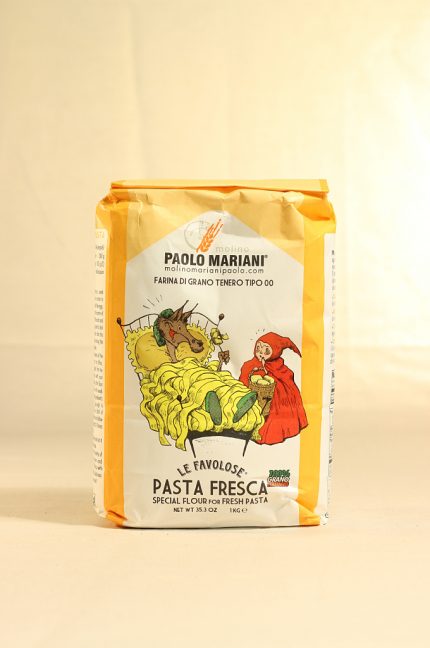Farina per pasta fresca di grano tenero tipo 00 del molino Paolo Mariani