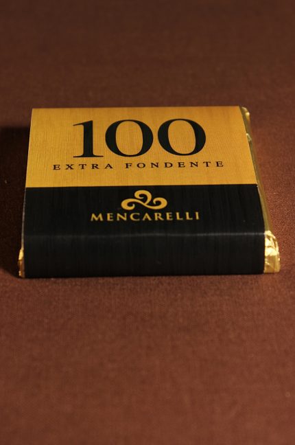 Tavoletta 50g cioccolato extra fondente 100% di Paolo Mencarelli