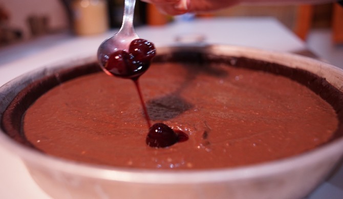 Crostata al cioccolato e amarene di Cantiano Crostata al cioccolato e amarene di Cantiano
