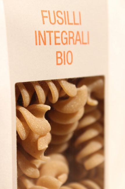 Immagine di dettaglio dei Fusilli Integrali Bio 500g - Pasta Mancini